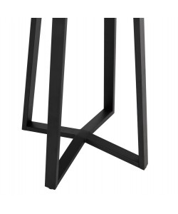 ΒΑΣΗ ΜΕΤΑΛΛΙΚΗ ΜΠΑΡ ΜΕΣΑΙΟΥ ΥΨΟΥΣ ΜΑΥΡΗ HM477.01 50x50x90Υ εκ.