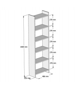 ΣΕΤ ΓΡΑΦΕΙΟΥ 3ΤΜΧ HM11776.11 ΜΕΛΑΜΙΝΗ ΣΕ ΛΕΥΚΟ ΧΡΩΜΑ