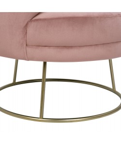 ΠΟΛΥΘΡΟΝΑ ΑΠΟ ΒΕΛΟΥΔΟ ΣΑΠΙΟ ΜΗΛΟ ΜΕ ΧΡΥΣΗ ΒΑΣΗ ARIEN HM8403.02 80x75x82Υ εκ.