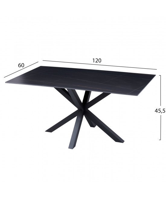 ΤΡΑΠΕΖΙ ΣΑΛΟΝΙΟΥ HM9470.04 BLACK MARBLE-ΜΑΥΡΗ ΜΕΤΑΛ.ΒΑΣΗ 120x60x45,5Yεκ. ΤΡΑΠΕΖΙ ΣΑΛΟΝΙΟΥ HM9470.04 BLACK MARBLE-ΜΑΥΡΗ ΜΕΤΑΛ.ΒΑΣΗ 120x60x45,5Yεκ.