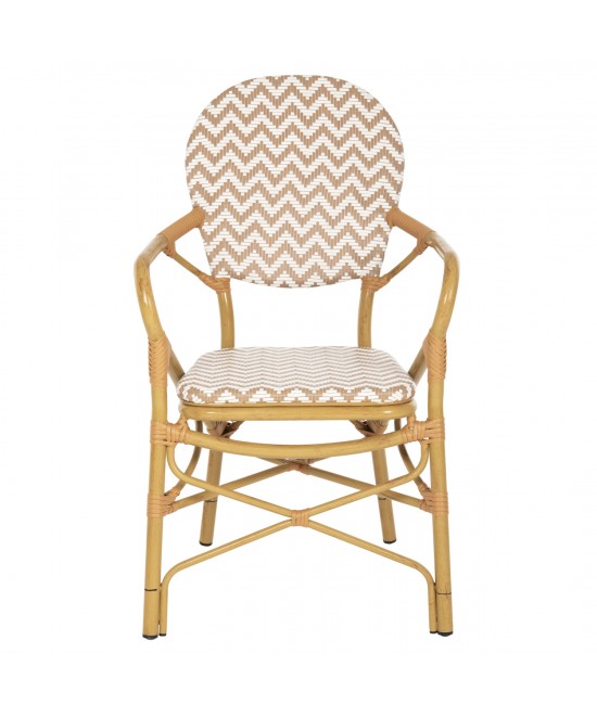 ΠΟΛΥΘΡΟΝΑ ΑΛΟΥΜΙΝΙΟΥ BAMBOO LOOK ΦΥΣΙΚΟ - ΛΕΥΚΟ HM5928.03 55x58x95 εκ.