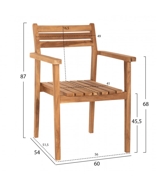 ΠΟΛΥΘΡΟΝΑ ERIETTA ΞΥΛΟ TEAK ΣΤΟΙΒΑΖΟΜΕΝΗ HM9534 ΣΕ ΦΥΣΙΚΟ ΧΡΩΜΑ 60x54x87Y εκ. ΠΟΛΥΘΡΟΝΑ ERIETTA ΞΥΛΟ TEAK ΣΤΟΙΒΑΖΟΜΕΝΗ HM9534 ΣΕ ΦΥΣΙΚΟ ΧΡΩΜΑ 60x54x87Y εκ.