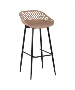 ΣΚΑΜΠΟ ΠΟΛΥΠΡΟΠΥΛΕΝΙΟΥ AVAYA ΚΑΠΟΥΤΣΙΝΟ-ΜΕΤΑΛΛΙΚΑ ΠΟΔΙΑ ΜΑΥΡΑ HM8686.13 46x48x99Υεκ.