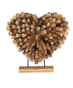 ΕΠΙΤΡΑΠΕΖΙΟ ΔΙΑΚΟΣΜΗΤΙΚΟ SHINZO HM7910 ΣΧΗΜΑ ΚΑΡΔΙΑ ΚΛΑΔΙΑ ΤΕΑΚ 53x5x51Yεκ.