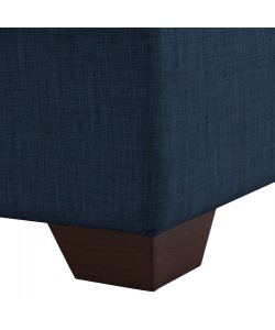 ΚΑΝΑΠΕΣ ΚΡΕΒΑΤΙ GHUFRAN ΓΩΝΙΑ ΑΝΑΣΤΡΕΨΙΜΗ ΜΠΛΕ HM3244.07 ΜΕ ΑΠΟΘΗΚΕΤΙΚΟ ΧΩΡΟ 202x140x78Yεκ.