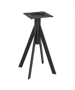 ΒΑΣΗ ΤΡΑΠΕΖΙΟΥ ΜΑΥΡΗ ΜΕΤΑΛΛΙΚΗ ΗΜ5918 37,5x37,5x73Y εκ.