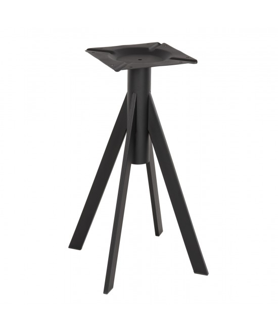 ΒΑΣΗ ΤΡΑΠΕΖΙΟΥ ΜΑΥΡΗ ΜΕΤΑΛΛΙΚΗ ΗΜ5918 37,5x37,5x73Y εκ.