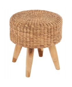 ΣΚΑΜΠΟ JIM HM7824 ΞΥΛΟ ΤΕΑΚ ΣΕ ΦΥΣΙΚΟ-ΨΑΘΙΝΟ ΚΑΘΙΣΜΑ Φ43x43Υ εκ.