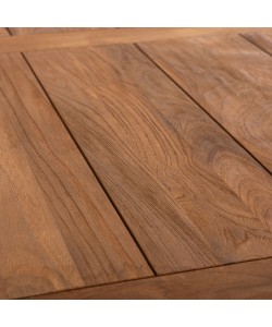 ΤΡΑΠΕΖΙ ΤΡΑΠΕΖΑΡΙΑΣ HM7922 PLUTON RECYCLED TEAK ΣΕ ΦΥΣΙΚΟ ΧΡΩΜΑ 200X100X75Yεκ.