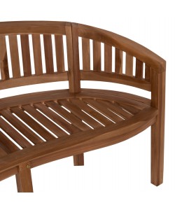 ΠΑΓΚΑΚΙ CAPO 2ΘΕΣΙΟ HM9539 ΞΥΛΟ ΤΕΑΚ ΣΕ ΦΥΣΙΚΟ ΧΡΩΜΑ 149x59x86Yεκ.