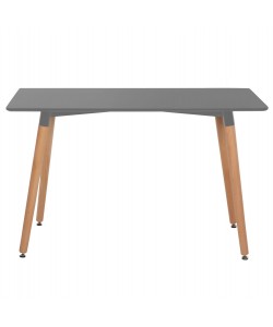 ΤΡΑΠΕΖΙ MINIMAL HM8581.02 ΑΝΟΙΧΤΟ ΓΚΡΙ MDF-ΠΟΔΙΑ ΟΞΙΑ ΣΕ ΦΥΣΙΚΟ ΧΡΩΜΑ- 120Χ60X74Υεκ.