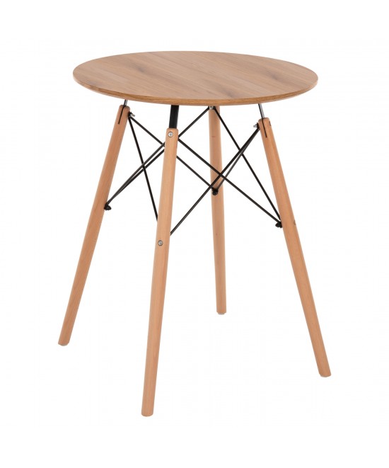 ΤΡΑΠΕΖΙ ΣΤΡΟΓΓΥΛΟ MINIMAL HM0060.04 ΦΥΣΙΚΟ ΧΡΩΜΑ MDF-ΠΟΔΙΑ ΟΞΙΑΣ ΣΕ ΦΥΣΙΚΟ ΧΡΩΜΑ Φ60Χ76Υεκ. ΤΡΑΠΕΖΙ ΣΤΡΟΓΓΥΛΟ MINIMAL HM0060.04 ΦΥΣΙΚΟ ΧΡΩΜΑ MDF-ΠΟΔΙΑ ΟΞΙΑΣ ΣΕ ΦΥΣΙΚΟ ΧΡΩΜΑ Φ60Χ76Υεκ.