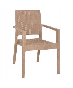 ΠΟΛΥΘΡΟΝΑ ΠΟΛΥΠΡΟΠΥΛΕΝΙΟΥ ΒΑΡΕΩΣ ΤΥΠΟΥ KAGANU ΚΑΠΟΥΤΣΙΝΟ HM5134.03 58x55x88Υ εκ.