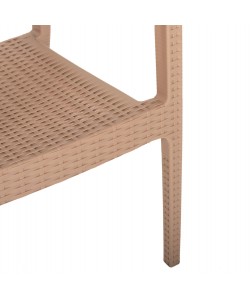 ΠΟΛΥΘΡΟΝΑ ΠΟΛΥΠΡΟΠΥΛΕΝΙΟΥ ΒΑΡΕΩΣ ΤΥΠΟΥ KAGANU ΚΑΠΟΥΤΣΙΝΟ HM5134.03 58x55x88Υ εκ.