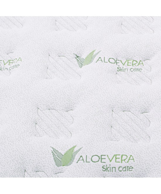 ΣΤΡΩΜΑ CONTINUOUS SPRING ΜΕ ΑΝΩΣΤΡΩΜΑ ALOE VERA 90X200 HM372.20 ΜΟΝΗΣ ΟΨΗΣ