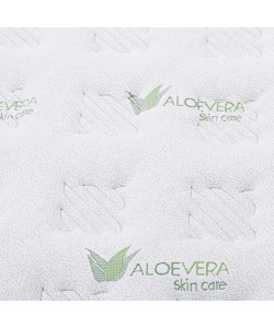 ΣΤΡΩΜΑ CONTINUOUS SPRING ΜΕ ΑΝΩΣΤΡΩΜΑ ALOE VERA 120X200 HM372.18 ΜΟΝΗΣ ΟΨΗΣ