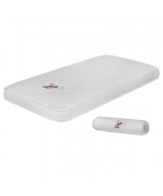 ΣΤΡΩΜΑ ΑΦΡΟΥ ΧΩΡΙΣ ΕΛΑΤΗΡΙΑ JORDY 90X200x15Y-- HM374.10  (ROLL PACKING) ΛΕΥΚΟ