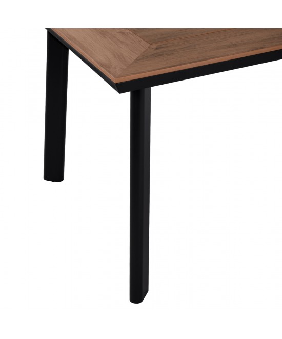 ΤΡΑΠΕΖΙ ΑΛΟΥΜΙΝΙΟΥ TABER ΜΕ POLYWOOD HM5132.12 ΓΚΡΙ 160x92x72 ΤΡΑΠΕΖΙ ΑΛΟΥΜΙΝΙΟΥ TABER ΜΕ POLYWOOD HM5132.12 ΓΚΡΙ 160x92x72