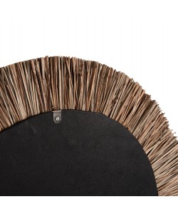 ΚΑΘΡΕΠΤΗΣ ΤΟΙΧΟΥ HM7831 ΜΕ ΠΛΑΙΣΙΟ MENDONG GRASS Φ70εκ ΣΕ ΧΡΩΜΑ ΦΥΣΙΚΟ