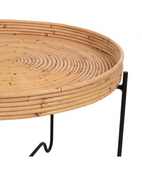 ΤΡΑΠΕΖΑΚΙ ΒΟΗΘΗΤΙΚΟ FLY HM7907 RATTAN ΦΥΣΙΚΟ ΧΡΩΜΑ-ΜΕΤΑΛΛΙΚΗ ΒΑΣΗ ΜΑΥΡΗ Φ50x40Υεκ. ΤΡΑΠΕΖΑΚΙ ΒΟΗΘΗΤΙΚΟ FLY HM7907 RATTAN ΦΥΣΙΚΟ ΧΡΩΜΑ-ΜΕΤΑΛΛΙΚΗ ΒΑΣΗ ΜΑΥΡΗ Φ50x40Υεκ.
