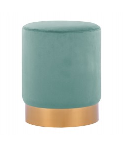 ΣΚΑΜΠΟ LEVY ΦΥΣΤΙΚΙ ΒΕΛΟΥΔΟ ΜΕ ΧΡΥΣΗ ΒΑΣΗ HM8408.07 Φ35x43Υ εκ.