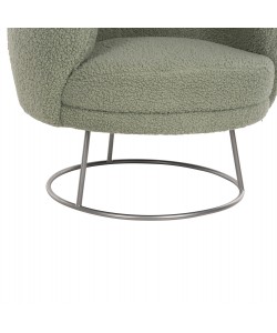 ΠΟΛΥΘΡΟΝΑ ARIEN HM8403.27 ΥΦΑΣΜΑ ΜΠΟΥΚΛΕ ΦΥΣΤΙΚΙ ΜΕ ΑΣΗΜΙ ΒΑΣΗ 78x75x84Υεκ.