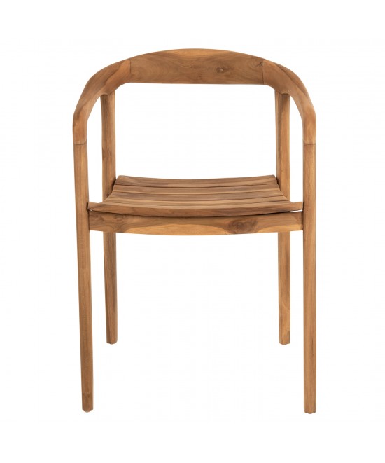 ΠΟΛΥΘΡΟΝΑ DEUS HM9621 ΞΥΛΟ TEAK 54x56x76Yεκ.