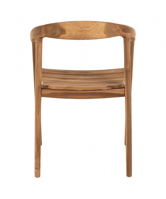 ΠΟΛΥΘΡΟΝΑ DEUS HM9621 ΞΥΛΟ TEAK 54x56x76Yεκ.