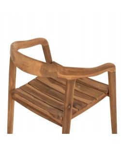 ΠΟΛΥΘΡΟΝΑ DEUS HM9621 ΞΥΛΟ TEAK 54x56x76Yεκ.