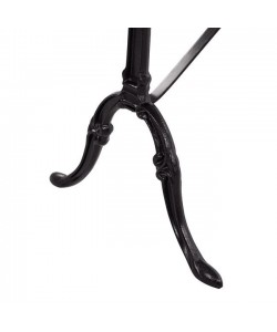 ΤΡΑΠΕΖΙ DELILAH ΜΕ ΒΑΣΗ ΑΠΟ ΜΑΝΤΕΜΙ HM440 ΜΕ ΜΑΡΜΑΡΟ ΟΒΑΛ 120Χ59X72