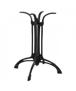 ΒΑΣΗ ΑΠΟ ΜΑΝΤΕΜΙ HM444 4ΝΥΧΗ ΣΕ ΜΑΥΡΟ ΧΡΩΜΑ 57X57X72