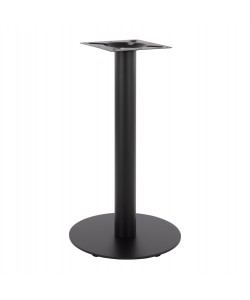 ΒΑΣΗ ΜΕΤΑΛΛΙΚΗ ΜΑΥΡΗ ΜΑΤ Φ40Χ72εκ. HM437