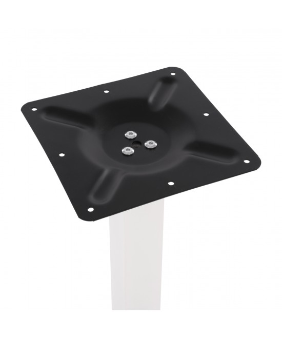 ΒΑΣΗ ΜΕΤΑΛΛΙΚΗ ΛΕΥΚΗ ΜΑΤ 40X40X72Υεκ. HM414.12 ΒΑΣΗ ΜΕΤΑΛΛΙΚΗ ΛΕΥΚΗ ΜΑΤ 40X40X72Υεκ. HM414.12