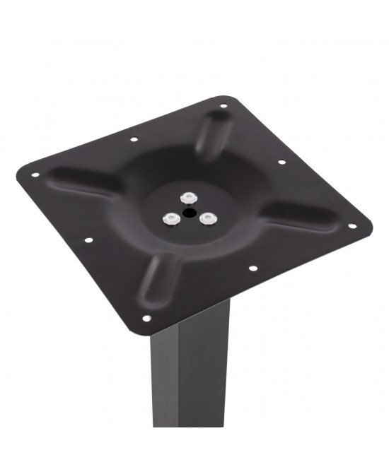 ΒΑΣΗ ΜΕΤΑΛΛΙΚΗ ΓΚΡΙ 40X40X72Υεκ. HM414.20