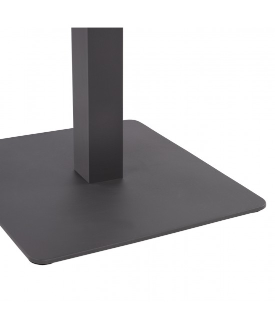 ΒΑΣΗ ΜΕΤΑΛΛΙΚΗ ΓΚΡΙ 40X40X72Υεκ. HM414.20