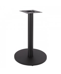 ΒΑΣΗ ΜΕΤΑΛΛΙΚΗ ΜΑΥΡΗ ΜΑΤ Φ45X72Υεκ. ΜΕ ΡΕΓΟΥΛΑΤΟΡΟΥΣ HM419.11