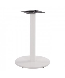 ΒΑΣΗ ΜΕΤΑΛΛΙΚΗ ΛΕΥΚΗ ΜΑΤ Φ45x72Υεκ. ΜΕ ΡΕΓΟΥΛΑΤΟΡΟΥΣ HM419.12