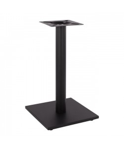 ΒΑΣΗ ΜΕΤΑΛΛΙΚΗ ΜΑΥΡΗ ΜΑΤ 40Χ40Χ72Υεκ. ΜΕ ΡΕΓΟΥΛΑΤΟΡΟΥΣ HM421.11