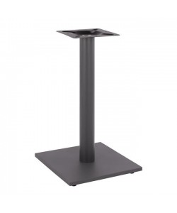 ΒΑΣΗ ΜΕΤΑΛΛΙΚΗ ΓΚΡΙ 40X40X72Υεκ. ΜΕ ΡΕΓΟΥΛΑΤΟΡΟΥΣ HM421.20