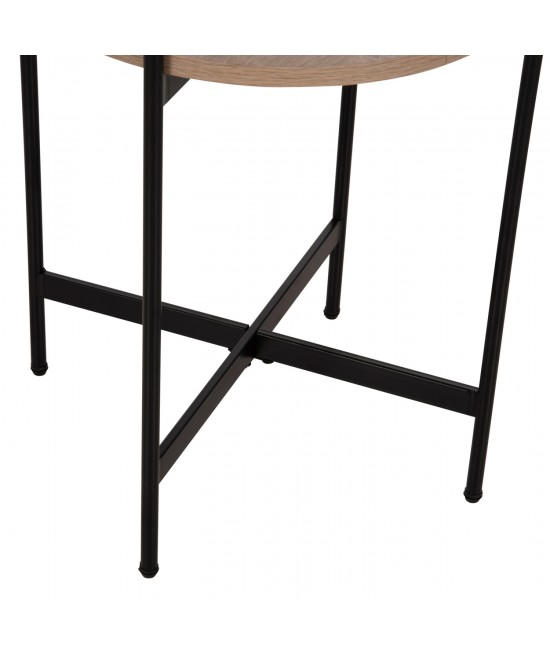 ΒΟΗΘΗΤΙΚΟ ΤΡΑΠΕΖΙ HM9589.03 MDF SONAMA-ΜΑΥΡΗ ΜΕΤΑΛΛΙΚΗ ΒΑΣΗ Φ50x55Υεκ. ΒΟΗΘΗΤΙΚΟ ΤΡΑΠΕΖΙ HM9589.03 MDF SONAMA-ΜΑΥΡΗ ΜΕΤΑΛΛΙΚΗ ΒΑΣΗ Φ50x55Υεκ.