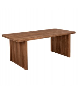 ΤΡΑΠΕΖΙ ΤΡΑΠΕΖΑΡΙΑΣ BONTANG HM9641 ΑΝΑΚΥΚΛΩΜΕΝΟ ΤΕΑΚ-ΦΥΣΙΚΟ ΡΟΥΣΤΙΚ  200x90x76Υεκ.