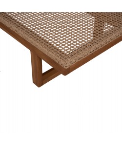 ΞΑΠΛΩΣΤΡΑ PATRON HM5993 TEAK ΞΥΛΟ ΚΑΙ ΣΧΟΙΝΙ VIRO ΣΕ ΠΛΕΞΗ WICKER 191x65x86Yεκ. ΞΑΠΛΩΣΤΡΑ PATRON HM5993 TEAK ΞΥΛΟ ΚΑΙ ΣΧΟΙΝΙ VIRO ΣΕ ΠΛΕΞΗ WICKER 191x65x86Yεκ.