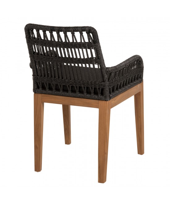 ΠΟΛΥΘΡΟΝΑ STARDOM HM9760.03 ΞΥΛΟ ΤΕΑΚ ΣΕ ΜΕΛΙ ΚΑΙ ΜΑΥΡΟ ΣΧΟΙΝΙ 57x65x83Yεκ.