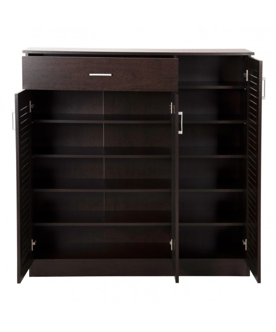 ΠΑΠΟΥΤΣΟΘΗΚΗ-ΝΤΟΥΛΑΠΑ PROΒY HM9607.01 ΜΕΛΑΜΙΝΗ WENGE 120x37,5x121,5Υεκ.