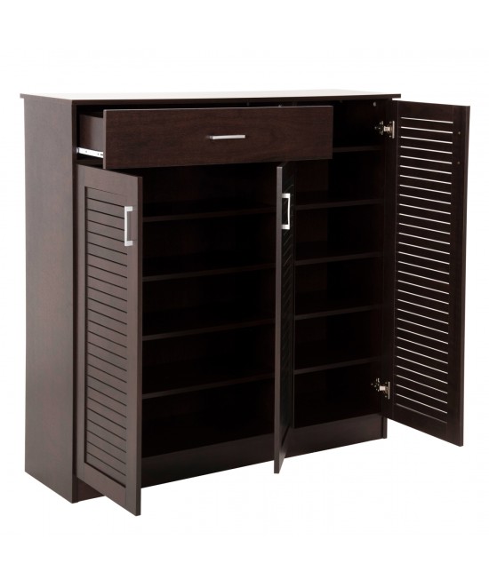 ΠΑΠΟΥΤΣΟΘΗΚΗ-ΝΤΟΥΛΑΠΑ PROΒY HM9607.01 ΜΕΛΑΜΙΝΗ WENGE 120x37,5x121,5Υεκ.