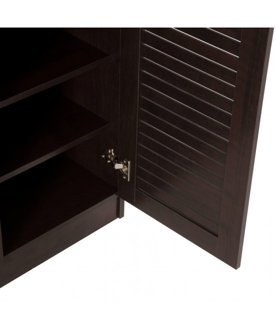 ΠΑΠΟΥΤΣΟΘΗΚΗ-ΝΤΟΥΛΑΠΑ PROΒY HM9607.01 ΜΕΛΑΜΙΝΗ WENGE 120x37,5x121,5Υεκ.