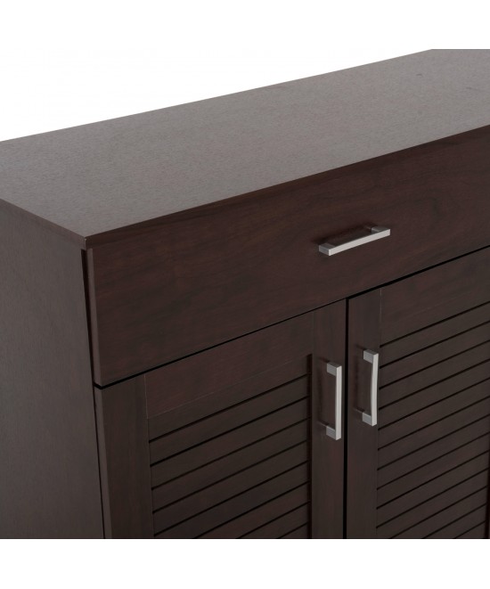 ΠΑΠΟΥΤΣΟΘΗΚΗ-ΝΤΟΥΛΑΠΑ PROΒY HM9607.01 ΜΕΛΑΜΙΝΗ WENGE 120x37,5x121,5Υεκ.