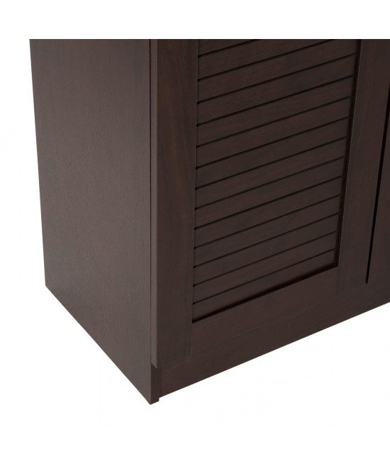 ΠΑΠΟΥΤΣΟΘΗΚΗ-ΝΤΟΥΛΑΠΑ PROΒY HM9607.01 ΜΕΛΑΜΙΝΗ WENGE 120x37,5x121,5Υεκ.