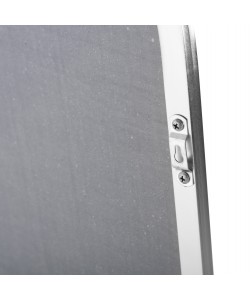 ΚΑΘΡΕΠΤΗΣ ΔΑΠΕΔΟΥ JOELY HM9578.40 ΣΚΕΛΕΤΟΣ ΑΛΟΥΜΙΝΙΟΥ ΣΕ ΑΣΗΜΙ ΧΡΩΜΑ 40x31x160Υεκ.