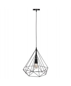 ΦΩΤΙΣΤΙΚΟ ΟΡΟΦΗΣ ΚΡΕΜΑΣΤΟ HM4064 ΜΑΥΡΟ ΜΕΤΑΛΛΙΚΟ ΚΑΠΕΛΟ 32x37x128Yεκ.